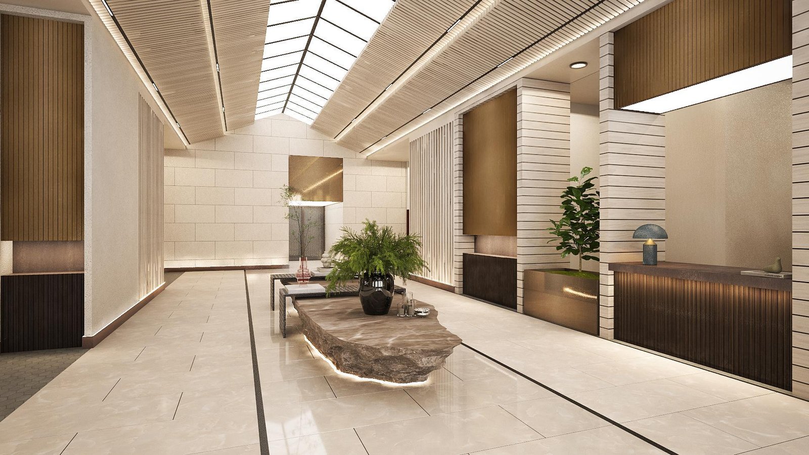 AOSIS Mont Kiara grand lobby artist impression