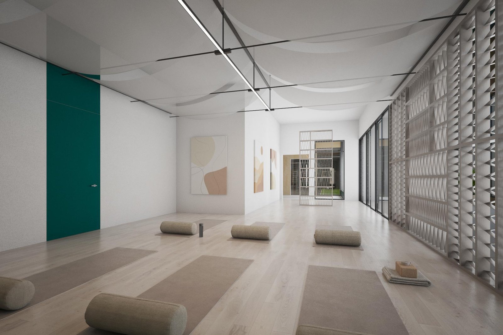 AOSIS Mont Kiara Sky Wellness studio artist impression