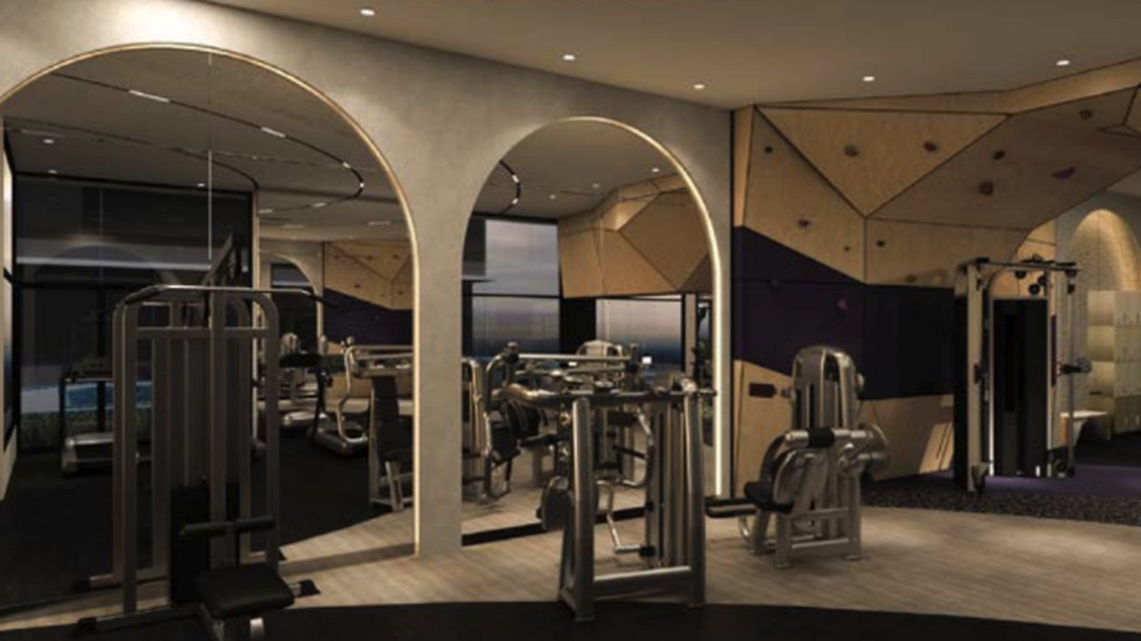 THE ATAS gym artist impression