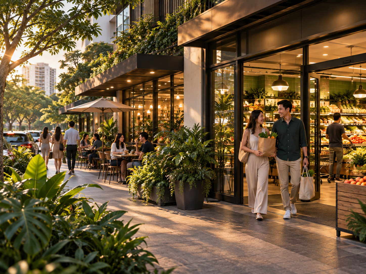 Neighbourhood shops and everyday amenities near THE ATAS